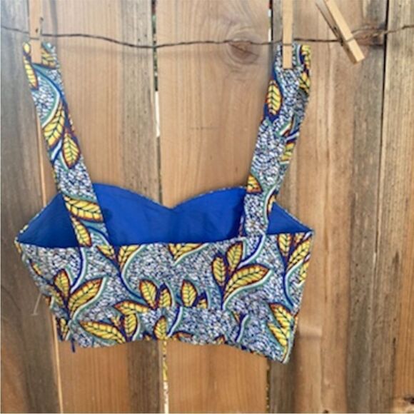 Zara tribal print crop top size XS - Picture 6 of 9